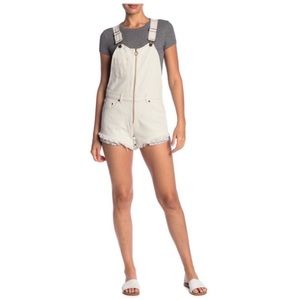 NWT Free People Sunkissed Shortalls Size 0